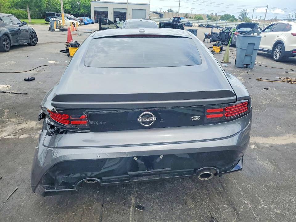 2026 Nissan Z VIN JN1BZ4BH0TM502080 COPART salvage auction — FRONT END, Fl - Certificate Of Destruction, sold $2,700 on 2026-07-20 (photo 6)