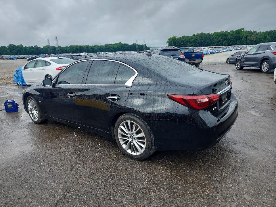 2018 Infiniti Q50 VIN JN1EV7AR5JM441651 COPART salvage auction — SIDE, Ms - Cert Of Title-Salvaged, sold $1,650 on 2026-07-23 (photo 2)