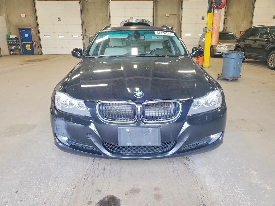 2012 BMW 3er VIN WBAUU3C58CA543185 COPART salvage auction — REAR END, MN - CERT OF TITLE-SALVAGE, sold $2,050 on 2026-07-07 (photo 5)
