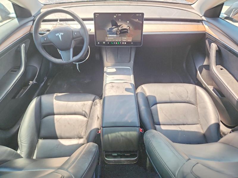 2023 Tesla Model 3 VIN 5YJ3E1EA2PF467924 COPART salvage auction — HAIL, Tx - Certificate Of Title, sold $1,150 on 2026-07-10 (photo 8)