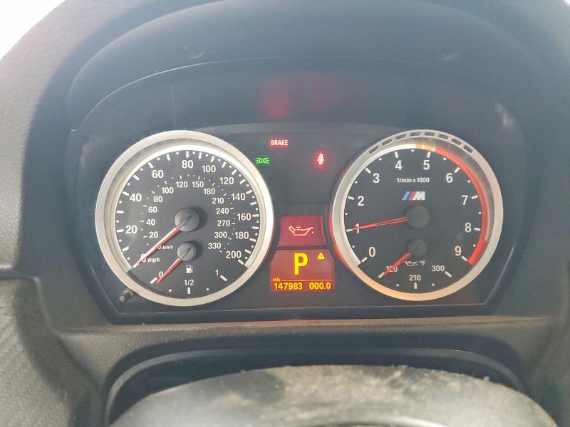 2011 BMW M3 VIN WBSKG9C51BE367746 COPART salvage auction — FRONT END, Ca - Salvage Certificate, sold $12,000 on 2026-07-16 (photo 9)