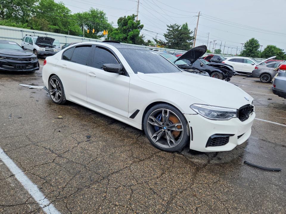 2019 BMW M5 VIN WBAJB9C59KB289216 COPART salvage auction — FRONT END, OH - CERT OF TITLE-SALVAGE, sold $8,600 on 2026-07-31 (photo 4)