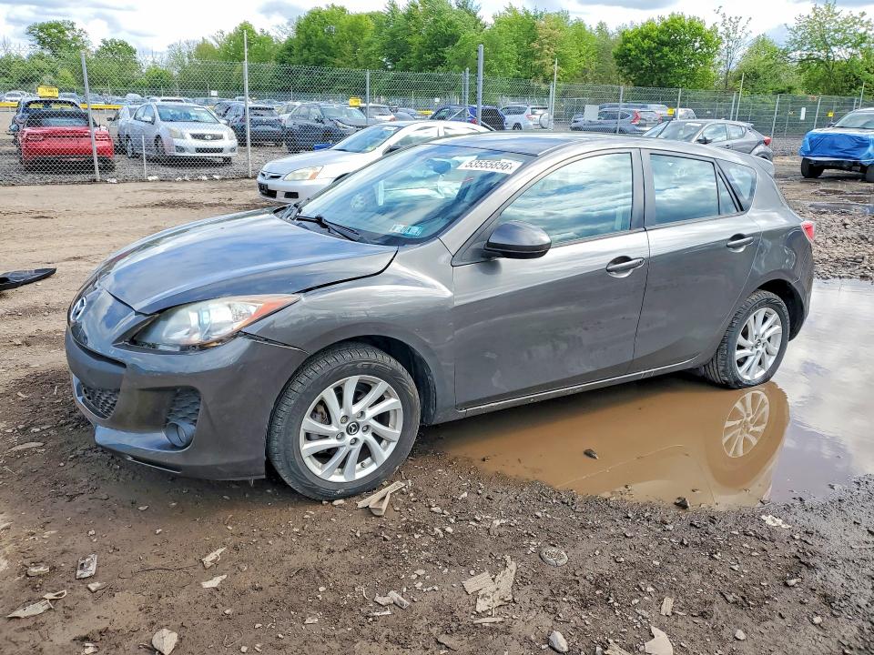 2013 Mazda VIN JM1BL1LP0D1821954 COPART salvage auction — FRONT END, Pa - Certificate Of Salvage, sold $550 on 2026-07-06 (photo 1)
