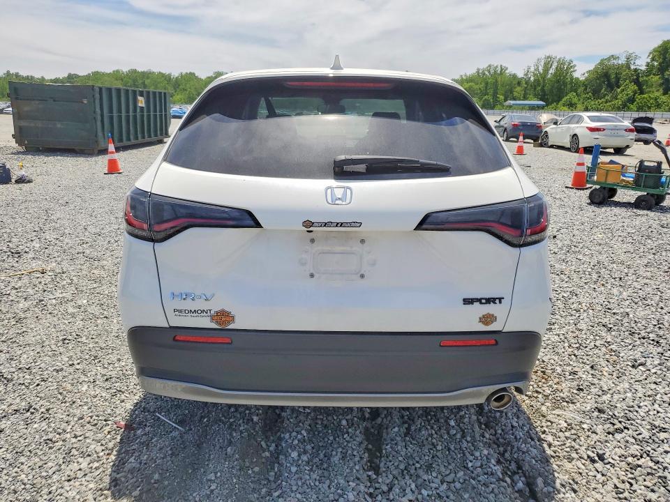 2025 Honda Hr-v VIN 3CZRZ1H54SM724447 COPART salvage auction — FRONT END, Sc - Cert Of Title-Salvage, sold $8,900 on 2026-07-27 (photo 6)