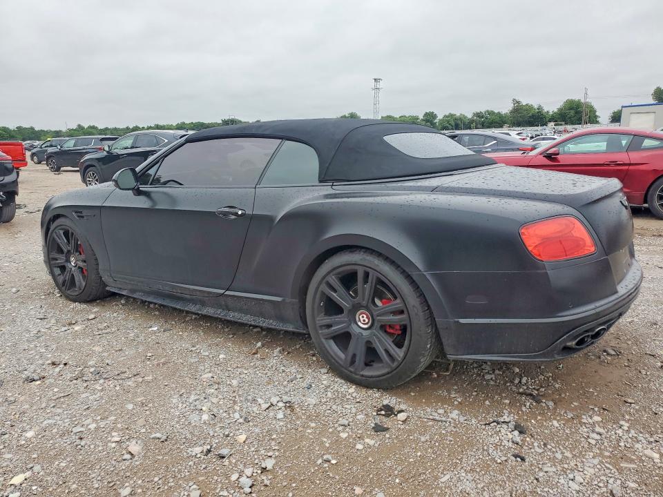 2016 Bentley Continental VIN SCBGH3ZA0GC053264 COPART salvage auction — FRONT END, Ok - Cert Of Title-Salvage, sold $21,200 on 2026-08-20 (photo 2)
