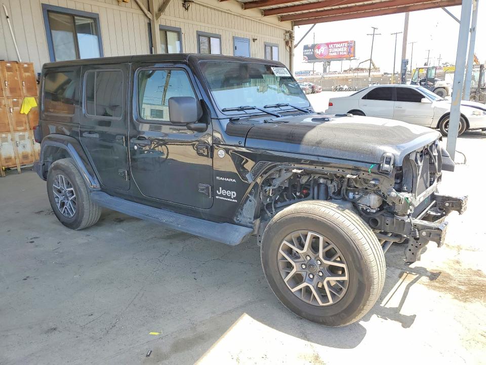 2024 Jeep Wrangler / VIN 1C4PJXEN3RW129241 COPART salvage auction — FRONT END, Ca - Salvage Certificate, sold $13,900 on 2026-07-09 (photo 4)