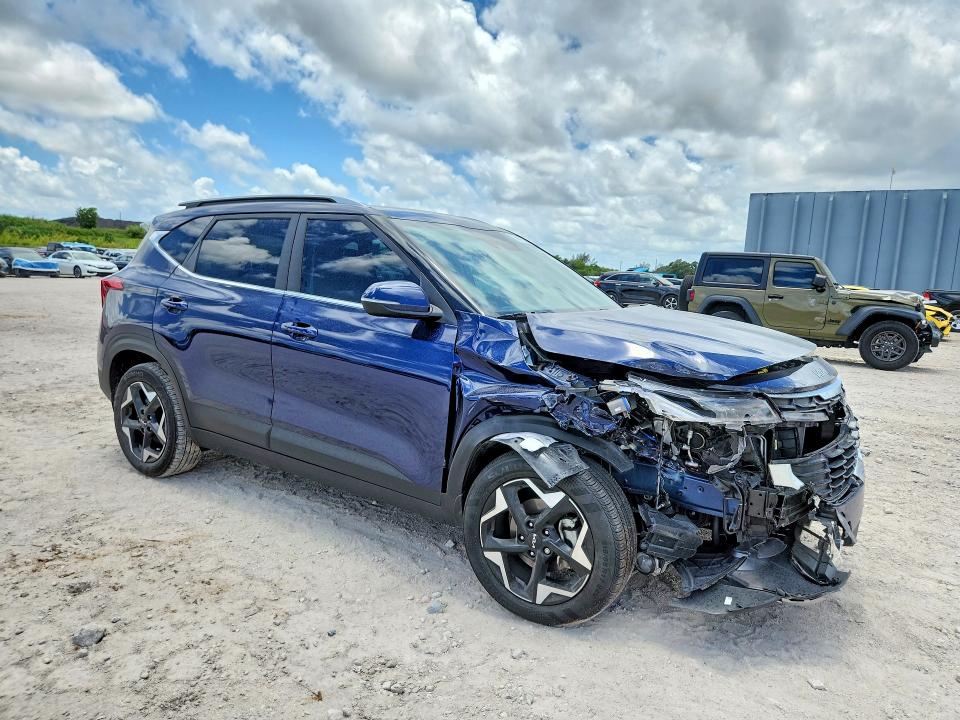 2026 Kia VIN KNDER2AA2T7853963 COPART salvage auction — FRONT END, Fl - Cert Of Title Slvg Rebuildable, sold $3,750 on 2026-07-28 (photo 4)