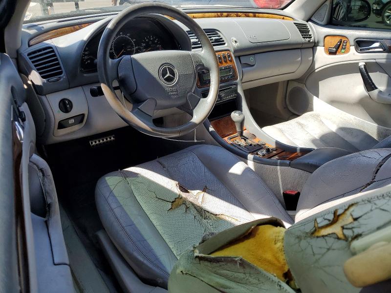 1999 Mercedes-benz Clk-klasse VIN WDBLK65G5XT008635 COPART salvage auction — FRONT END, Ca - Salvage Certificate, sold $225 on 2026-07-13 (photo 8)