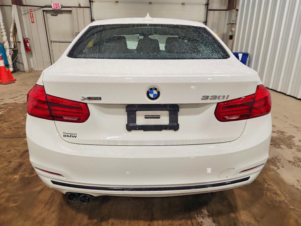 2018 BMW 3er VIN WBA8D9G54JNU72569 COPART salvage auction — FRONT END, Pa - Certificate Of Salvage, sold $1,000 on 2026-08-18 (photo 6)
