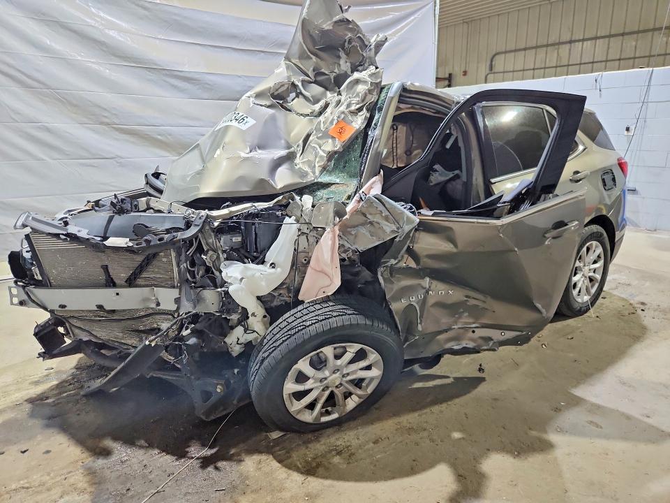 2018 Chevrolet VIN 3GNAXSEV1JS607140 COPART salvage auction — FRONT END, NH - CERT OF TITLE-SALVAGE, sold $350 on 2026-07-02 (photo 1)