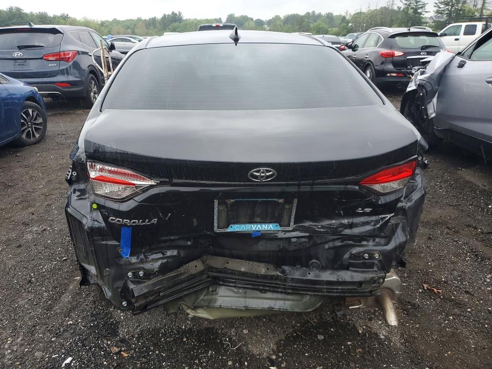 2021 Toyota Corolla VIN 5YFEPMAE7MP201876 COPART salvage auction — REAR END, Pa - Certificate Of Salvage, sold $325 on 2026-07-27 (photo 6)