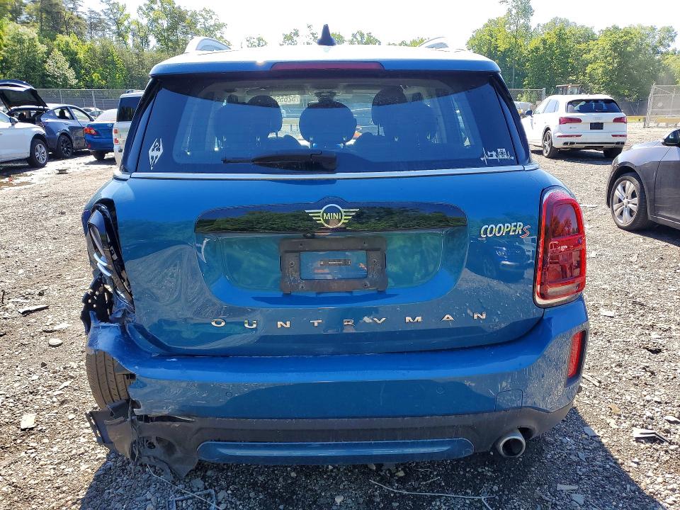 2024 Mini VIN WMZ83BR08R3S13279 COPART salvage auction — REAR END, Md - Cert Of Salvage > 75% Damage, sold $3,250 on 2026-07-31 (photo 6)