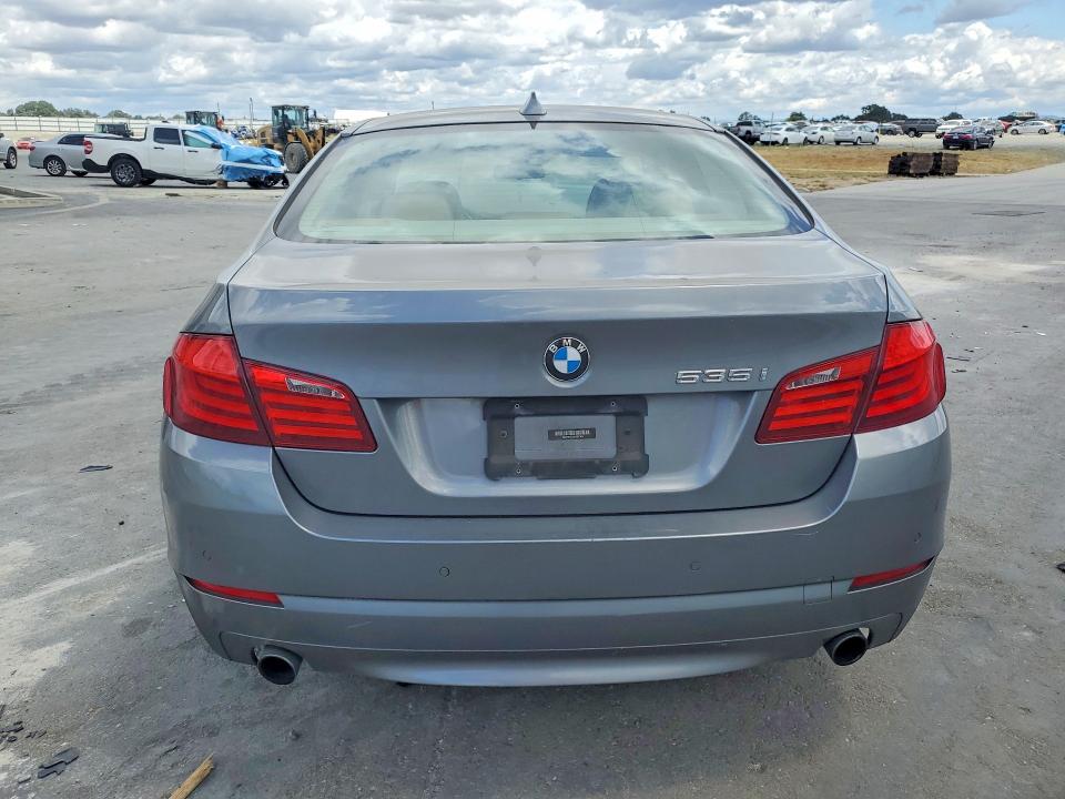 2011 BMW 5 series VIN WBAFR7C50BC807343 COPART salvage auction — FRONT END, CA - SALVAGE CERTIFICATE, sold $1,600 on 2026-07-14 (photo 6)