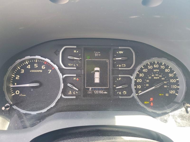 2020 Toyota Tundra VIN 5TFDY5F11LX879642 COPART salvage auction — SIDE, GA - CERT OF TITLE-SALVAGE, sold $18,000 on 2026-07-20 (photo 9)