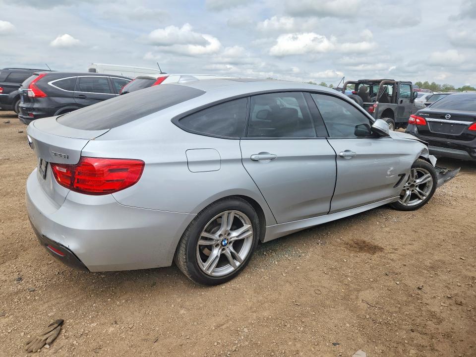 2015 BMW 3er VIN WBA3X5C51FD561190 COPART salvage auction — FRONT END, Il - Salvage Certificate, sold $1,450 on 2026-08-04 (photo 3)