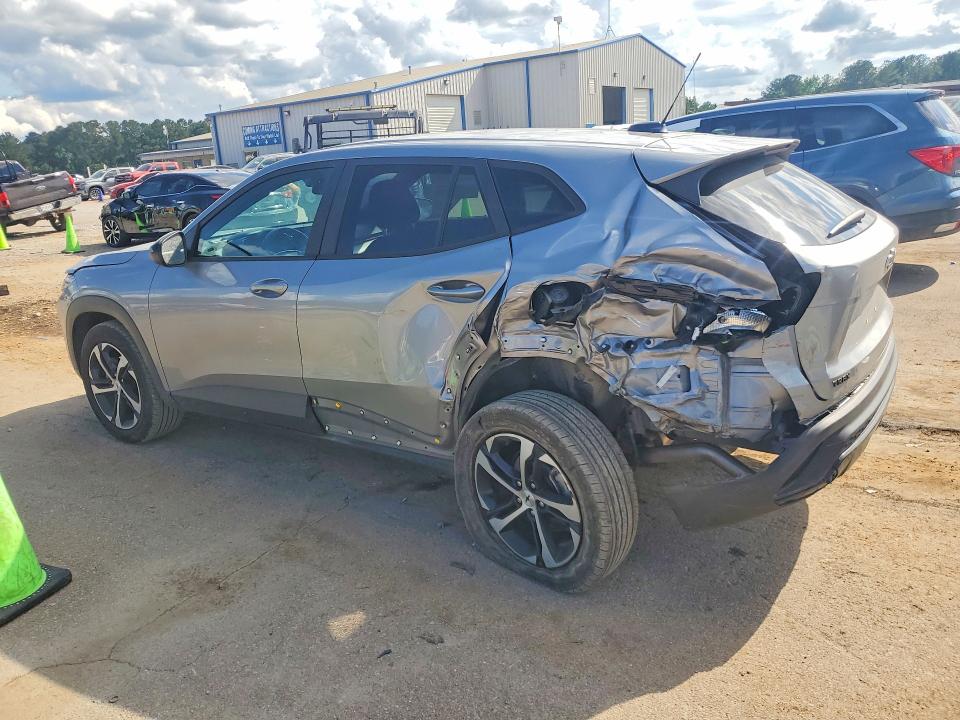 2025 Chevrolet Trax VIN KL77LGEP3SC135685 COPART salvage auction — REAR END, Ms - Cert Of Title-Salvaged, sold $5,400 on 2026-07-10 (photo 2)