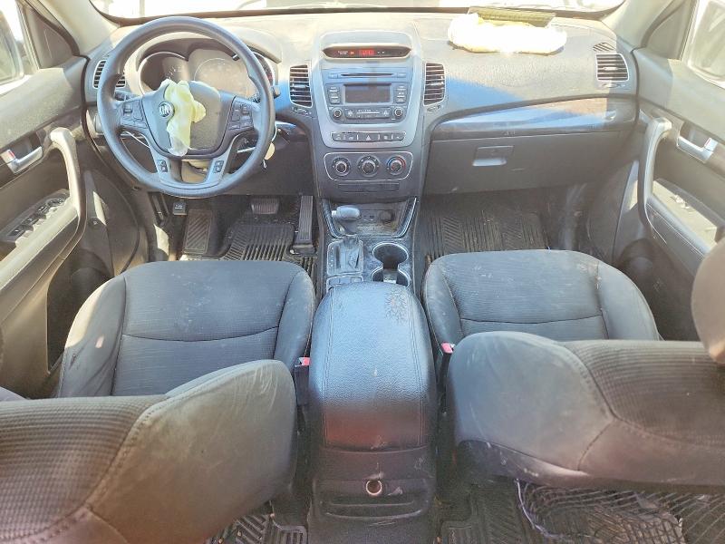 2014 Kia VIN 5XYKT3A61EG427659 COPART salvage auction — FRONT END, Tx - Salvage Vehicle Title, sold $375 on 2026-07-22 (photo 8)