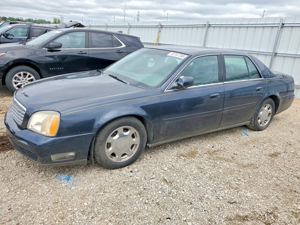 2000 Cadillac Deville VIN 1G6KD54Y7YU206482 COPART salvage auction — HAIL, IA - CERT OF TITLE-SALVAGE TITLE, sold $300 on 2026-07-08 (photo 1)