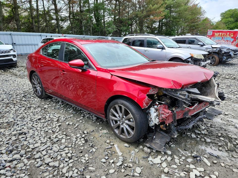 2021 Mazda 3 VIN JM1BPBCL8M1342947 COPART salvage auction — FRONT END, Nj - Cert Of Title-Salvage, sold $425 on 2026-07-15 (photo 4)