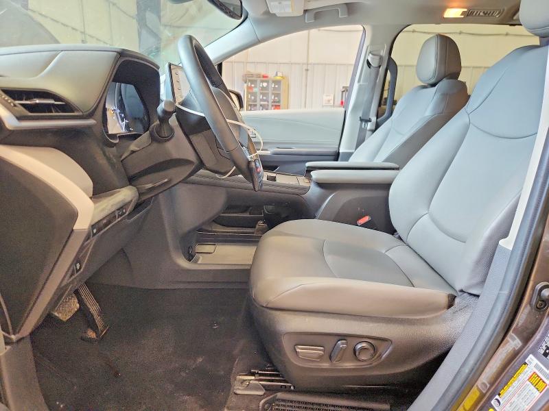 2024 Toyota Sienna VIN 5TDYRKEC6RS212256 COPART salvage auction — FRONT END, TX - CERTIFICATE OF TITLE, sold $21,500 on 2026-07-09 (photo 7)