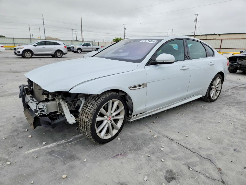 2016 Jaguar Xf VIN SAJBF4BV8GCY06363 COPART salvage auction — FRONT END, Tx - Salvage Vehicle Title, sold $550 on 2026-07-28 (photo 1)