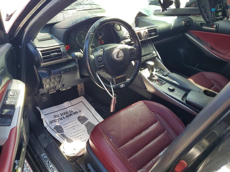 2017 Lexus Is VIN JTHBE1D29H5030638 COPART salvage auction — FRONT END, Ca - Salvage Certificate, sold $2,050 on 2026-07-14 (photo 8)