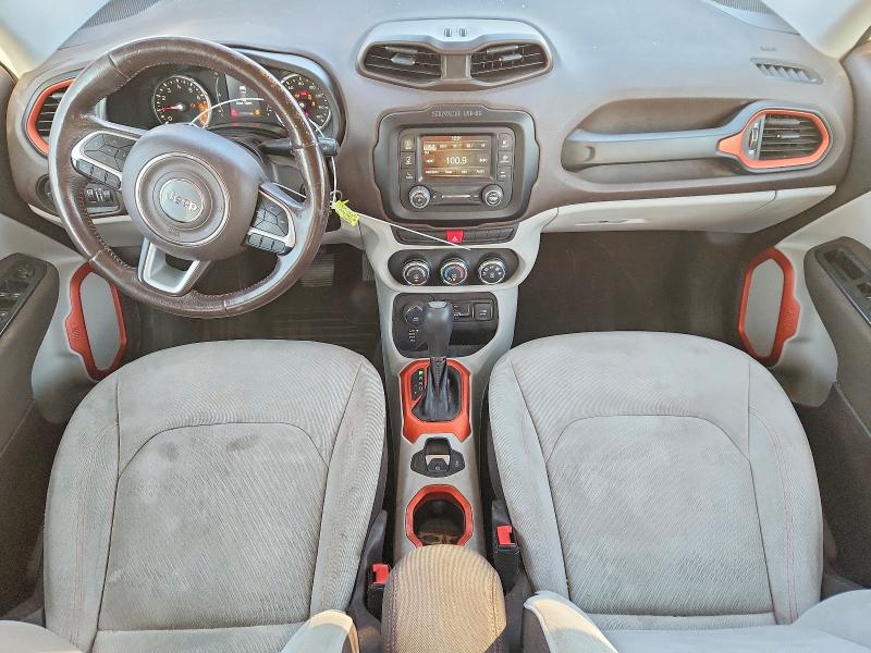 2015 Jeep Renegade VIN ZACCJBBT0FPB37293 COPART salvage auction — FRONT END, Ks - Cert Of Title-Salvage, sold $700 on 2026-08-03 (photo 8)