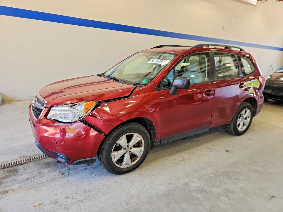 2015 Subaru Forester VIN JF2SJABC1FH828766 COPART salvage auction — SIDE, Va - Cert Of Title - Salvage, sold $1,100 on 2026-07-17 (photo 1)