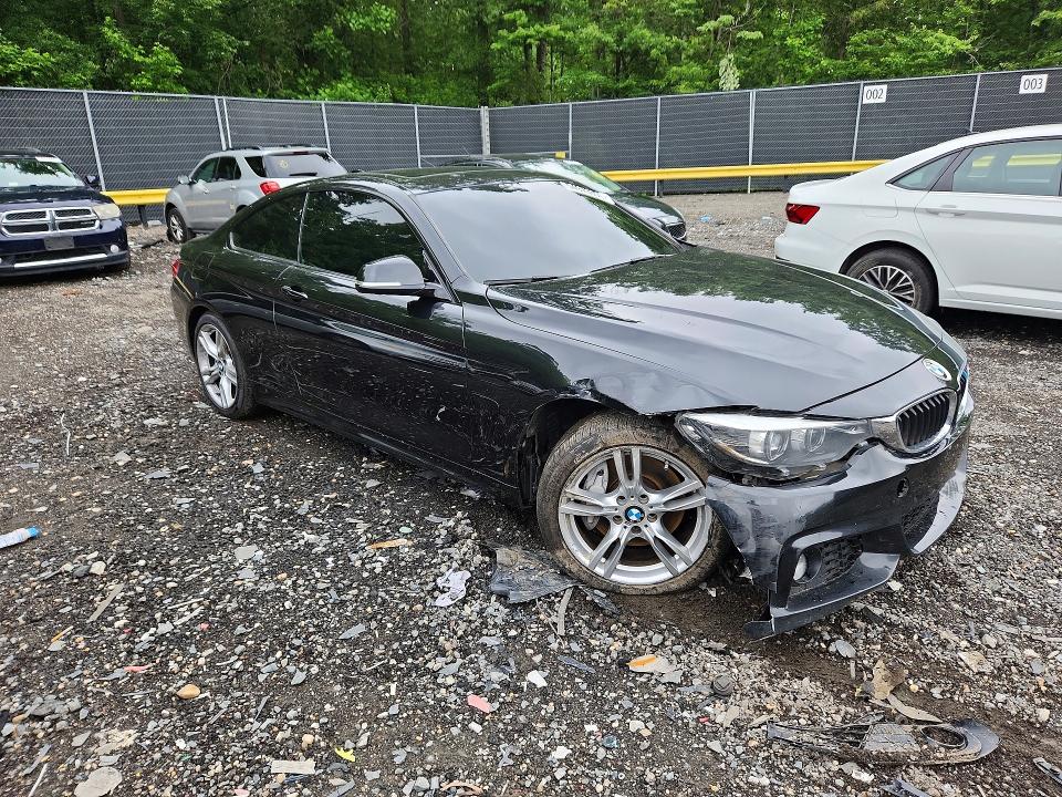2018 BMW 4er VIN WBA4W5C53JAA49578 COPART salvage auction — FRONT END, Md - Cert Of Salvage > 75% Damage, sold $6,100 on 2026-08-07 (photo 4)