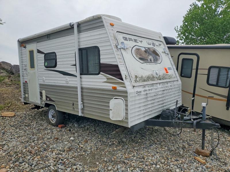 2010 Cherokee Trailer VIN 4X4TCK610AK010253 COPART salvage auction — WATER/FLOOD, Ma - Certificate Of Title, sold $1,350 on 2026-07-14 (photo 1)