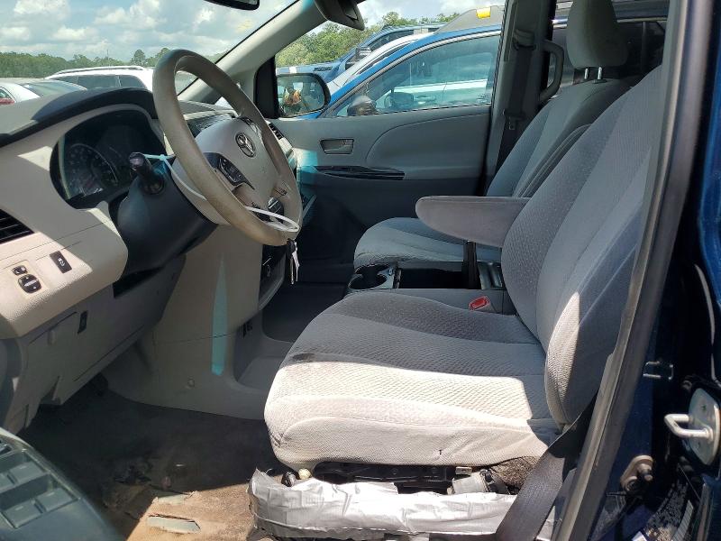 2011 Toyota Sienna VIN 5TDKK3DCXBS025139 COPART salvage auction — FRONT END, Ga - Cert Of Title-Salvage, sold $1,250 on 2026-07-06 (photo 7)