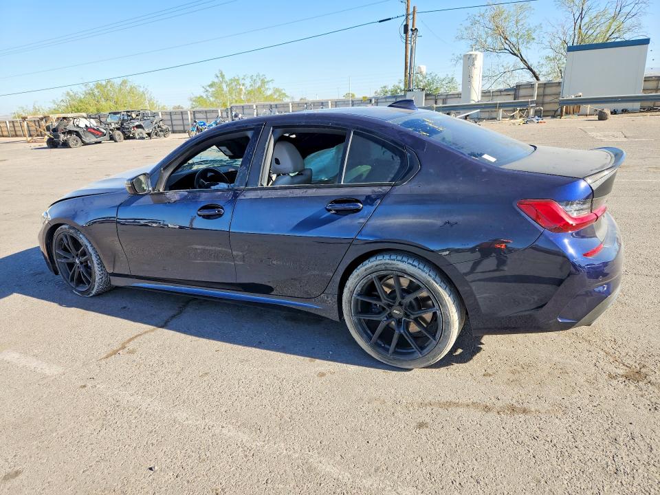 2020 BMW M340i VIN WBA5U7C04LA286669 COPART salvage auction — ALL OVER, TX - SALVAGE VEHICLE TITLE, sold $6,600 on 2026-08-07 (photo 2)