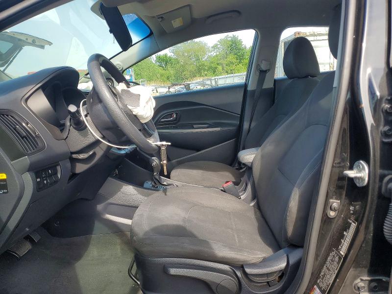 2013 Kia Rio VIN KNADN4A30D6128922 COPART salvage auction — FRONT END, Il - Salvage Certificate, sold $400 on 2026-07-24 (photo 7)