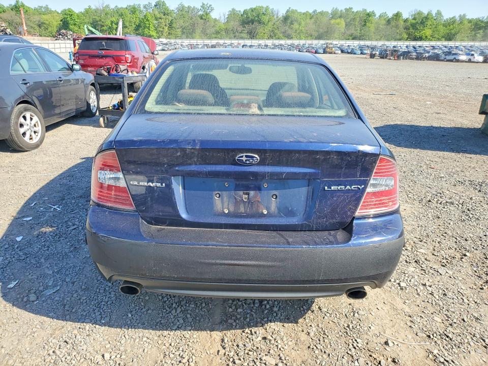 2005 Subaru LEGACY VIN 4S3BL616557226457 COPART salvage auction — MINOR DENT/SCRATCHES, Nj - Certificate Of Title, sold $375 on 2026-07-10 (photo 6)