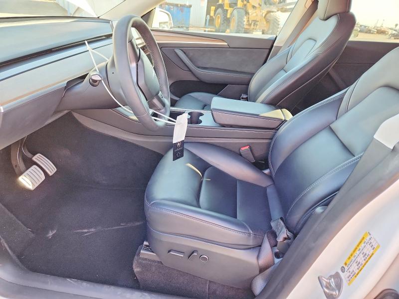 2024 Tesla Model y VIN 7SAYGDEF1RF181551 COPART salvage auction — FRONT END, Ca - Salvage Certificate, sold $13,100 on 2026-07-13 (photo 7)