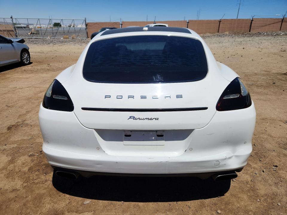 2012 Porsche Panamera VIN WP0AA2A70CL014556 COPART salvage auction — FRONT END, Nm - Cert Of Title-Salvage, sold $4,850 on 2026-07-02 (photo 6)