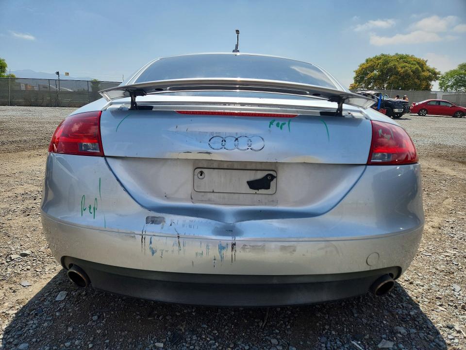 2008 Audi Tt VIN TRUDD38J281001618 COPART salvage auction — REAR END, Ca - Salvage Certificate, sold $2,600 on 2026-07-24 (photo 6)