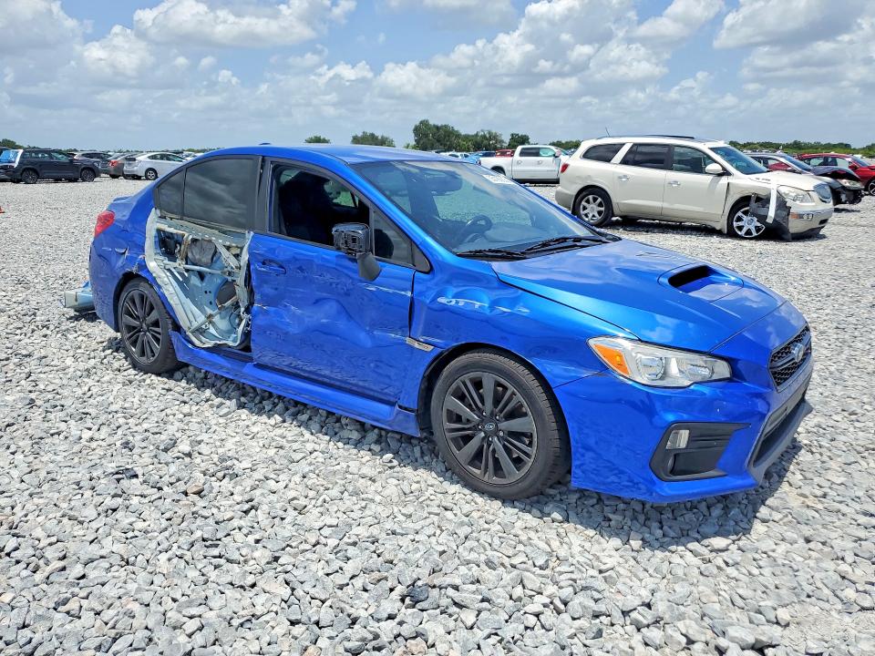 2021 Subaru Wrx VIN JF1VA1A60M9822963 COPART salvage auction — SIDE, Fl - Cert Of Title Slvg Rebuildable, sold $4,650 on 2026-07-14 (photo 4)