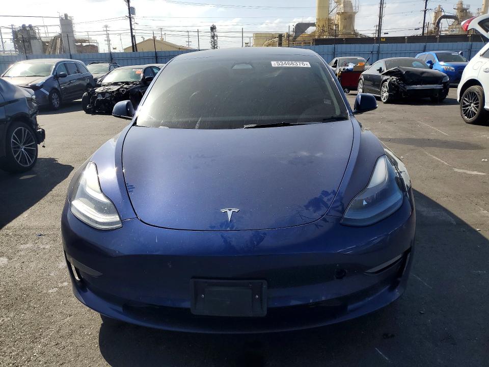 2022 Tesla Model 3 VIN 5YJ3E1EA4NF288491 COPART salvage auction — REAR END, Salvage Title, sold $6,000 on 2026-07-13 (photo 5)