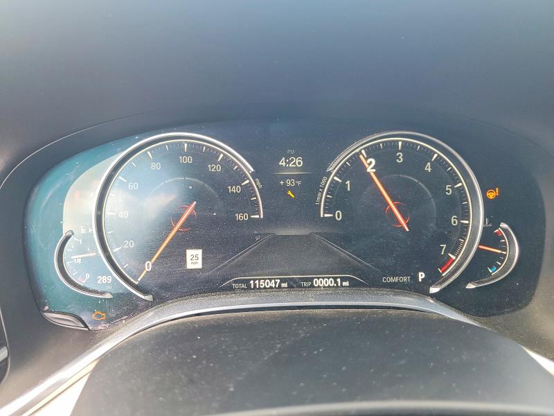 2017 BMW 7er VIN WBA7E2C36HG741321 COPART salvage auction — UNDERCARRIAGE, Sc - Cert Of Title-Salvage, sold $8,000 on 2026-07-13 (photo 9)