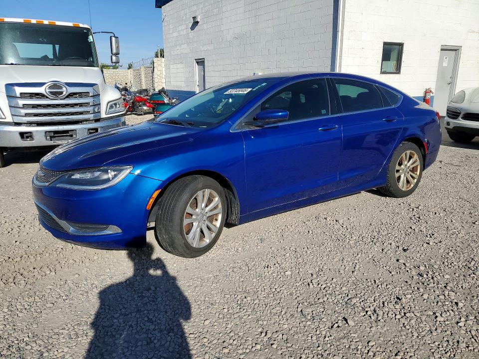 2015 Chrysler 200 VIN 1C3CCCAB0FN663736 COPART salvage auction — FRONT END, Oh - Cert Of Title-Salvage, sold $450 on 2026-07-20 (photo 1)