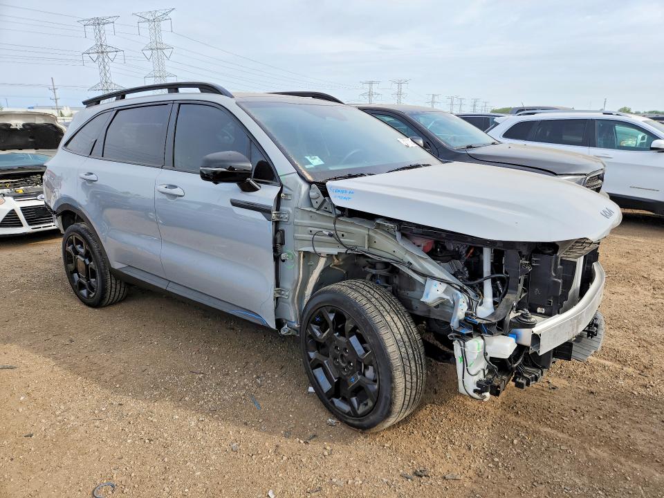 2025 Kia VIN 5XYRKDJF0SG317978 COPART salvage auction — FRONT END, Id - Salvage Certificate Of Title, sold $325 on 2026-07-21 (photo 4)