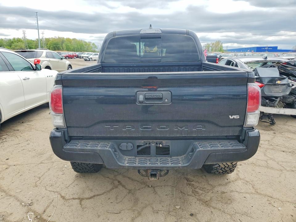 2020 Toyota Tacoma VIN 5TFCZ5AN5LX223964 COPART salvage auction — FRONT END, Mi - Certificate Of Title, sold $10,600 on 2026-07-10 (photo 6)