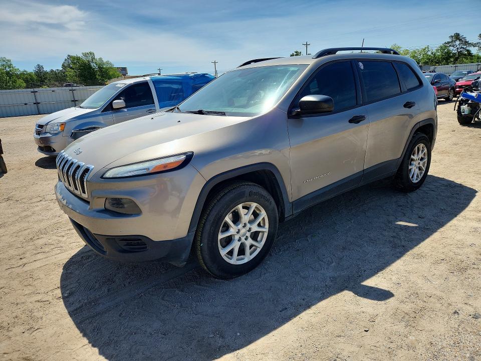 2017 Jeep VIN 1C4PJMAB5HW631760 COPART salvage auction — REAR END, Al - Cert Of Title-Salvage Title, sold $925 on 2026-07-09 (photo 1)