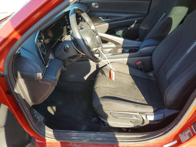 2022 Hyundai Elantra VIN 5NPLS4AG9NH080693 COPART salvage auction — FRONT END, Md - Cert Of Salvage > 75% Damage, sold $3,000 on 2026-07-24 (photo 7)