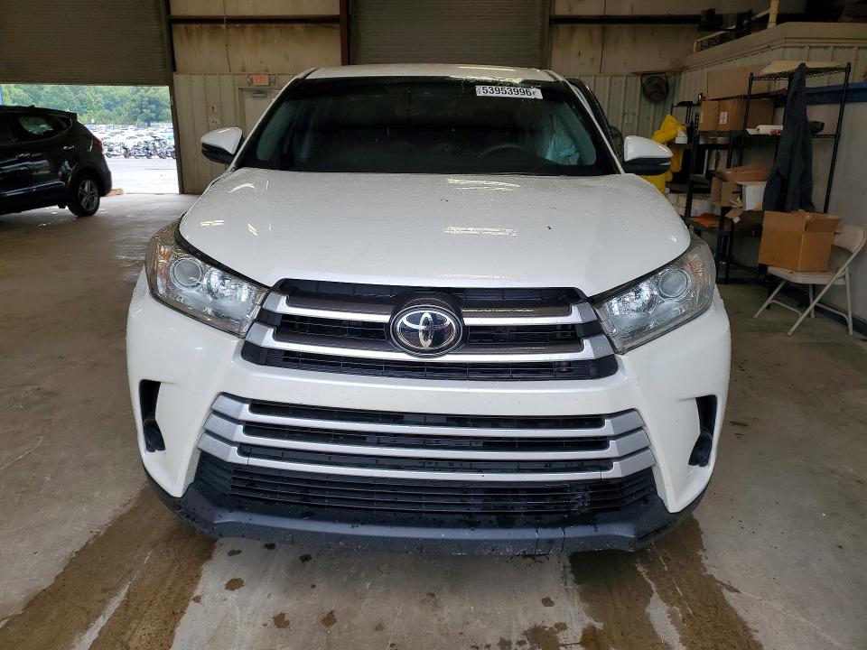 2019 Toyota Highlander VIN 5TDZZRFH7KS356119 COPART salvage auction — SIDE, AR - CERT OF TITLE-SALVAGE, sold $1,350 on 2026-07-27 (photo 5)