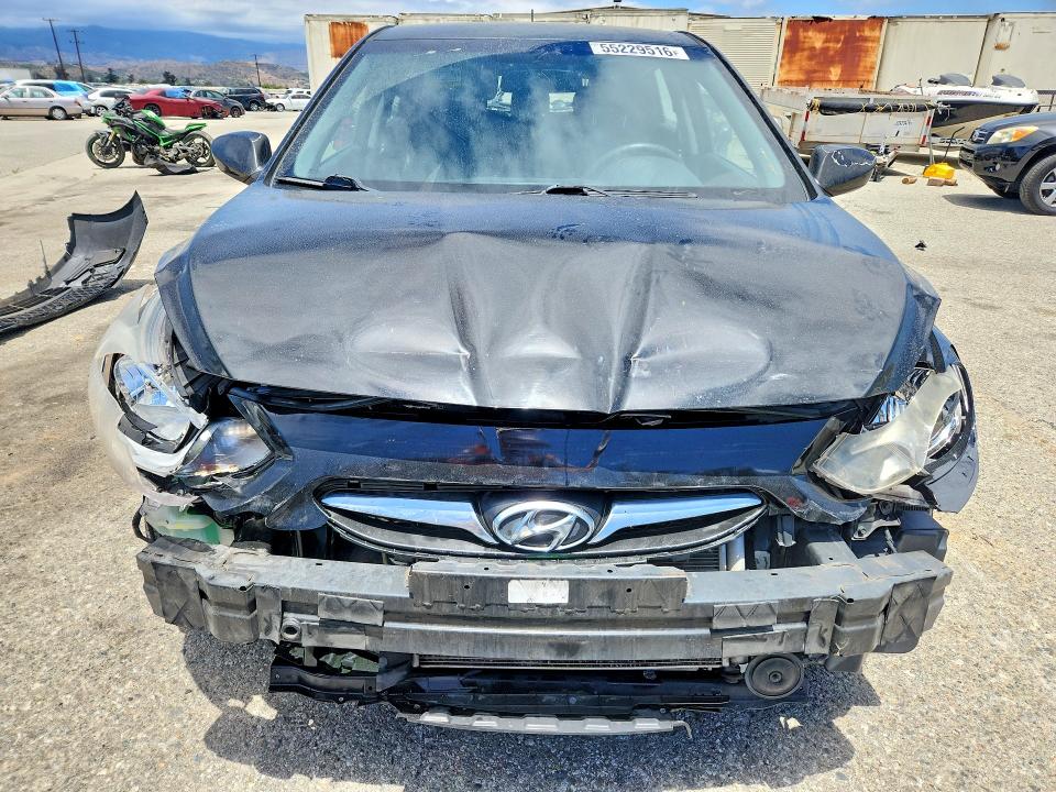 2012 Hyundai VIN KMHCT5AEXCU017540 COPART salvage auction — FRONT END, Salvage Title, sold $125 on 2026-07-21 (photo 5)