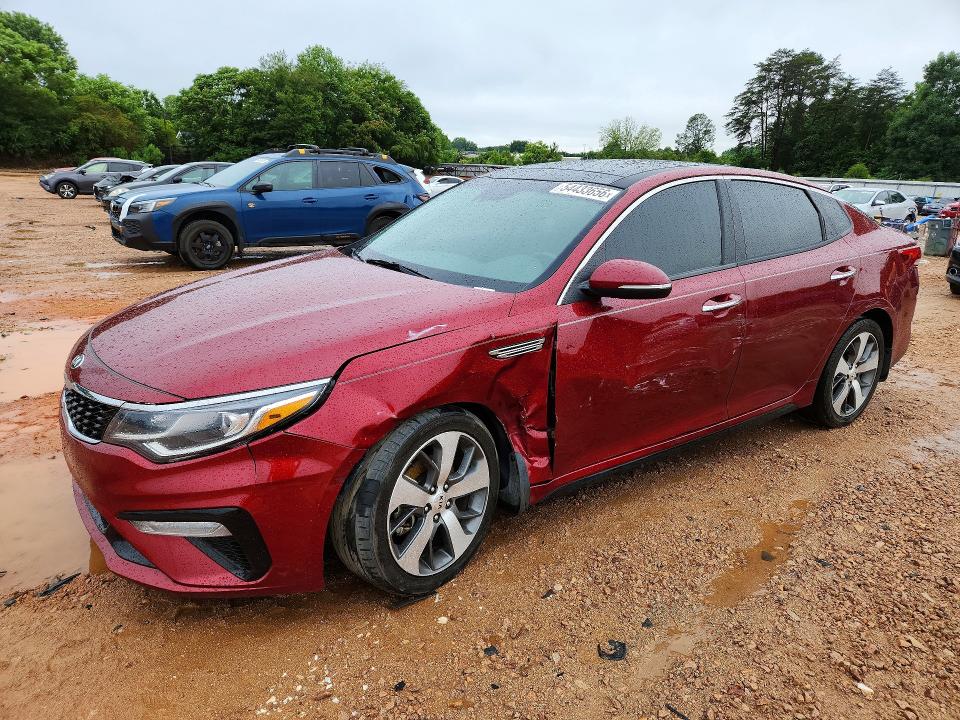 2019 Kia VIN 5XXGT4L36KG359227 COPART salvage auction — FRONT END, Nc - Salvage Certificate Of Title, sold $2,700 on 2026-07-20 (photo 1)