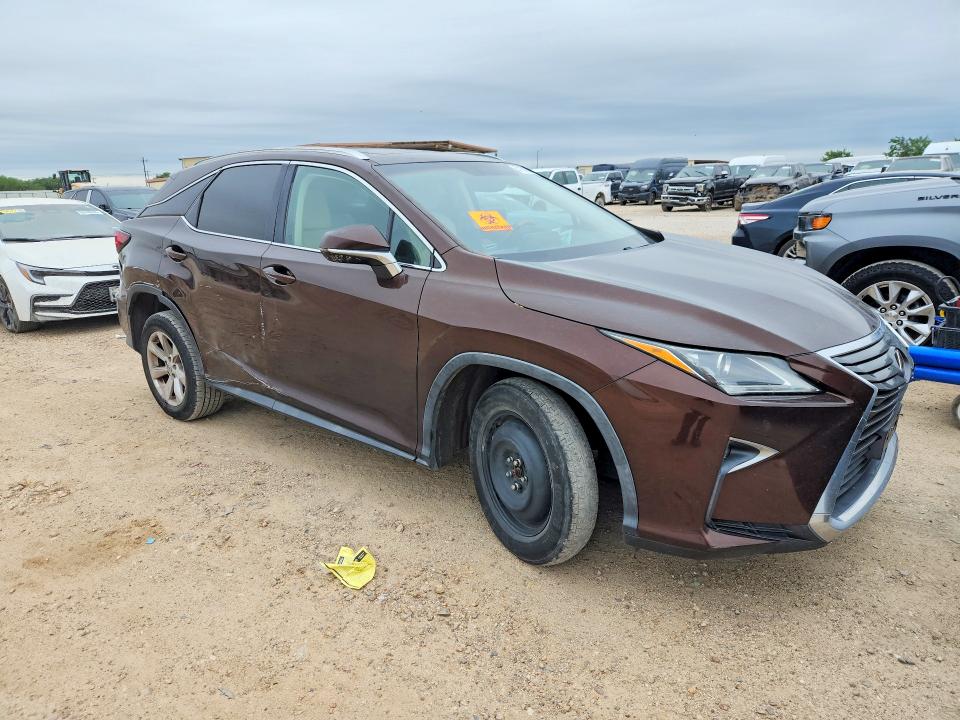 2016 Lexus Rx VIN 2T2ZZMCA8GC002342 COPART salvage auction — SIDE, TX - SALVAGE VEHICLE TITLE, sold $11,300 on 2026-07-02 (photo 4)