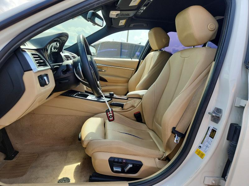 2016 BMW 3er VIN WBA8E9C58GK647869 COPART salvage auction — FRONT END, Salvage Title, sold $2,700 on 2026-07-16 (photo 7)